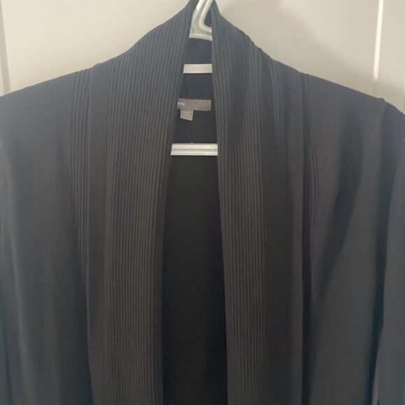 GAP Body Black Open Front Cardigan - Picture 3 of 6